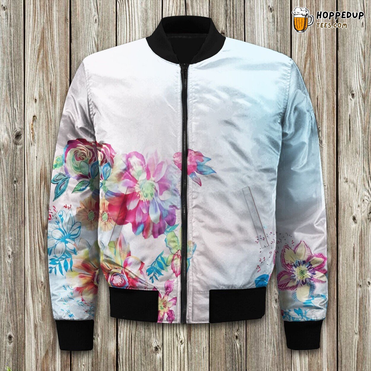 Winter Bomber Jacket Universe Series Colorful Comfort Elegance Luxurious Design
