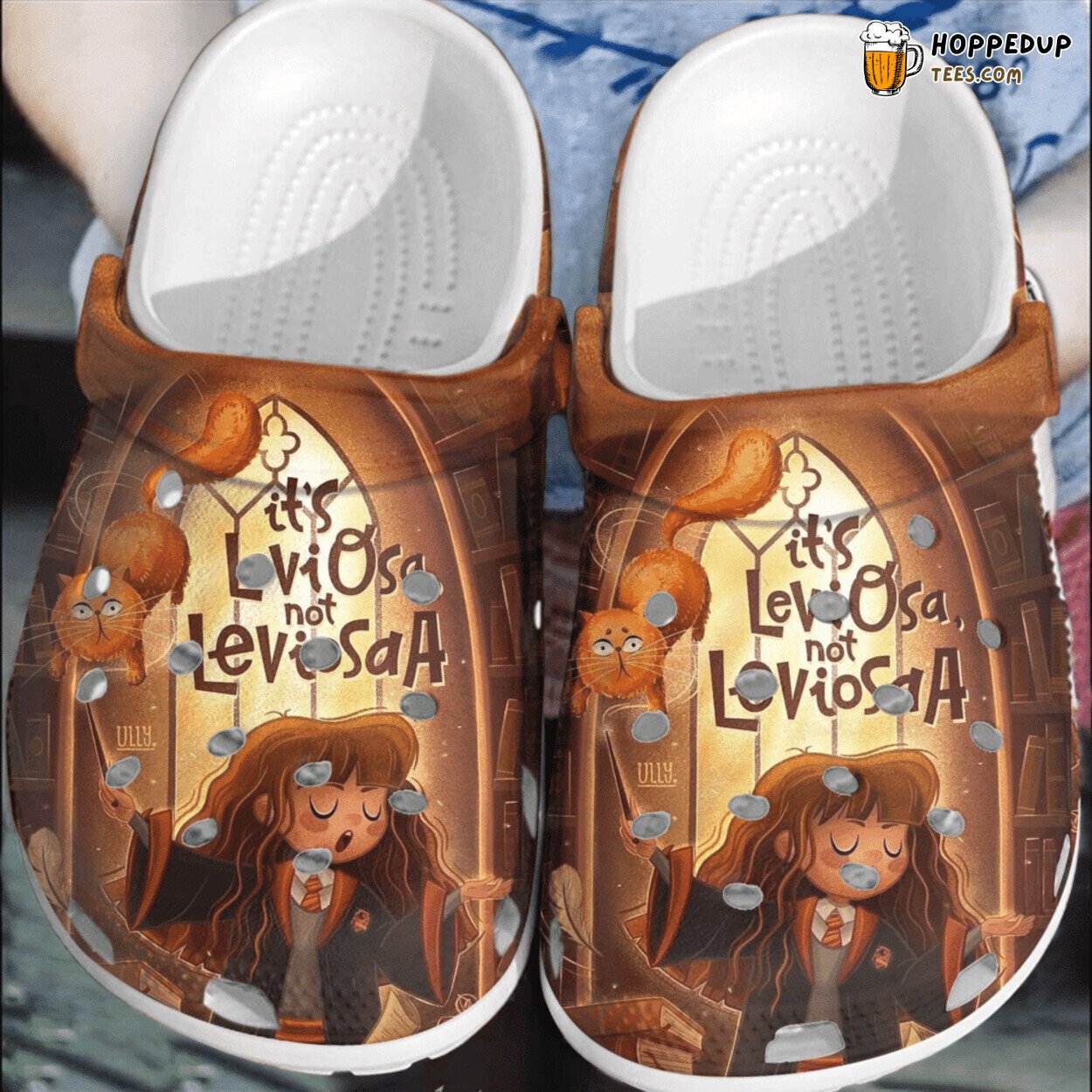 Witch Girl Magical School Lover Gift Comfortable Rubber Clogs Shoes