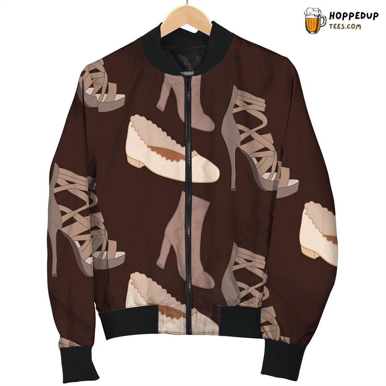 Woman S Shoe Pattern By Courtney Graben Bomber Jacket