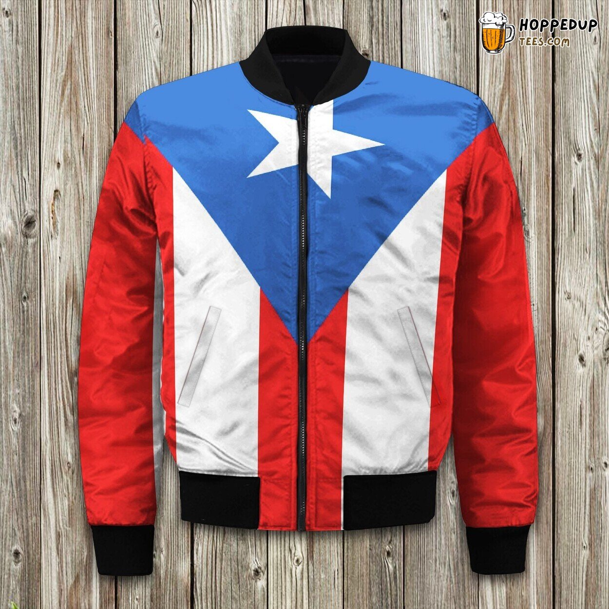 Woodland Camping Bomber Jacket