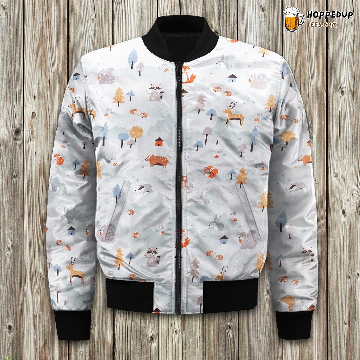 Woodland Friends Bomber Jacket