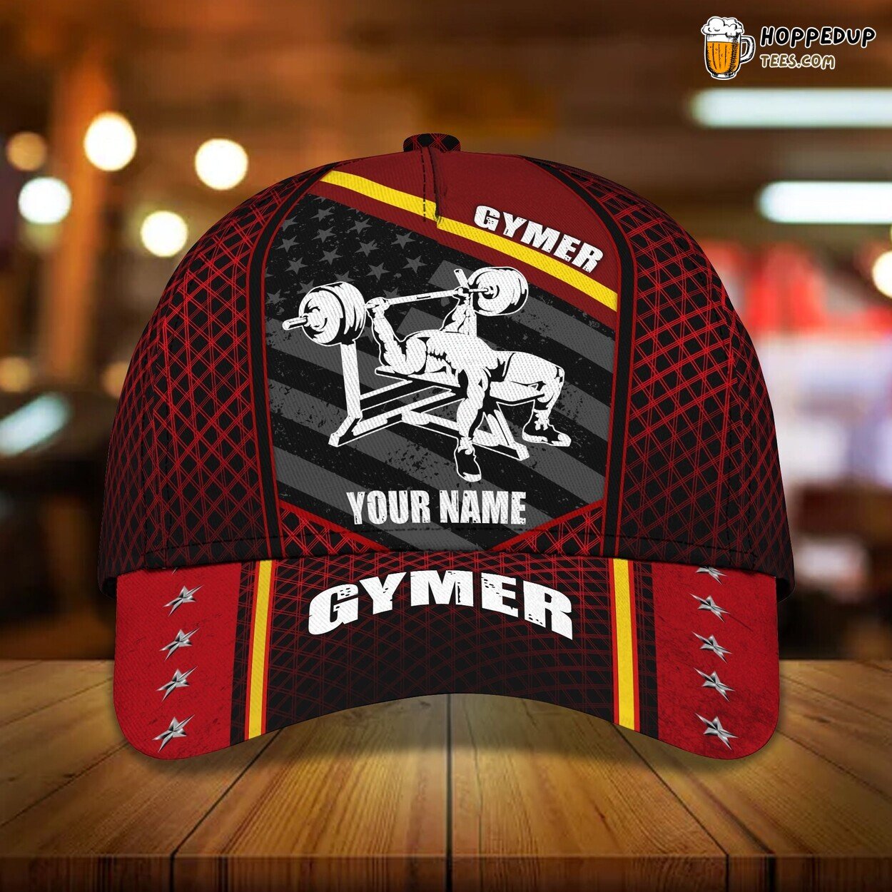 Workout Enthusiast’s Personalized 3D Gym Classic Cap Perfect Fit Design Workout Enthusiast’s Personalized 3D Gym Classic Cap Perfect Fit Design