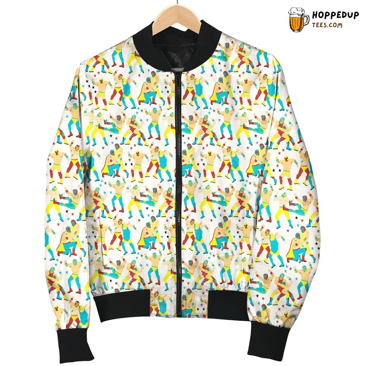 Wrestling Luchadores Bomber Jacket