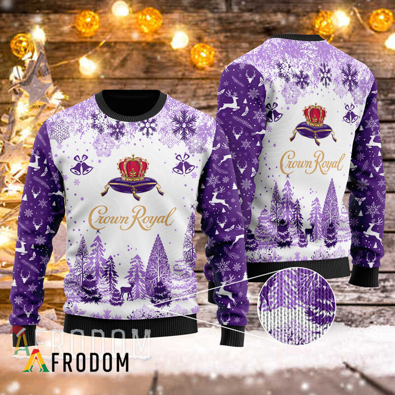 Xmas Crown Royal Christmas Sweater HU Xmas Crown Royal Christmas Sweater HU