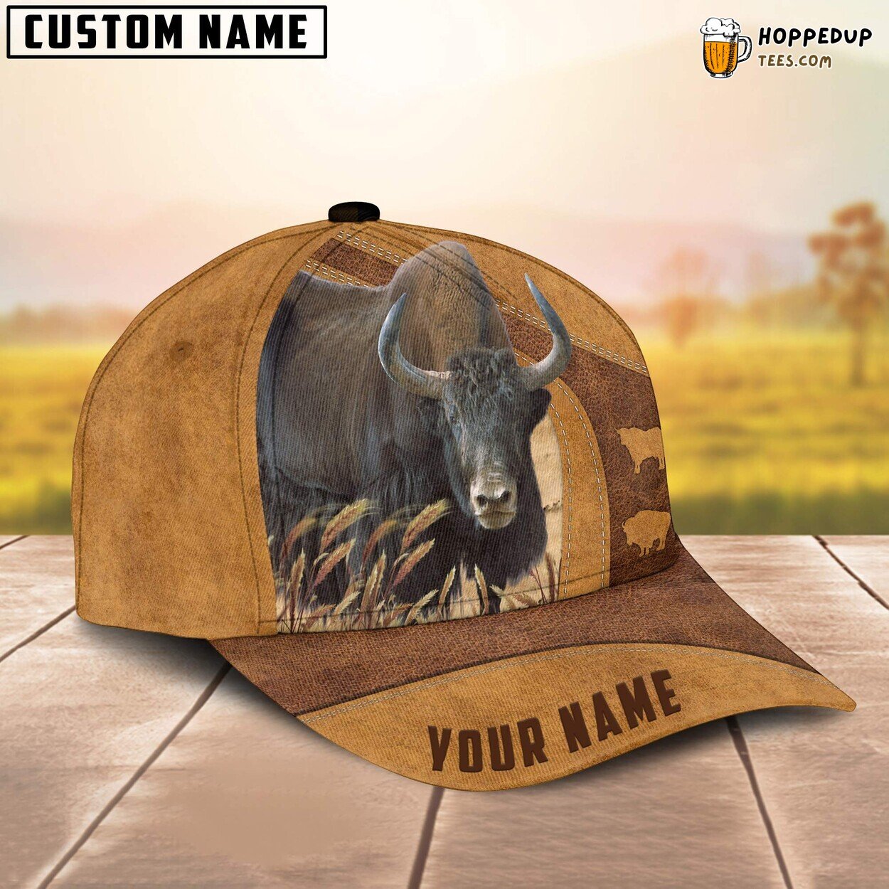 Yak Cattle Unique Name Farm Baseball Cap Avid Farmer Lover