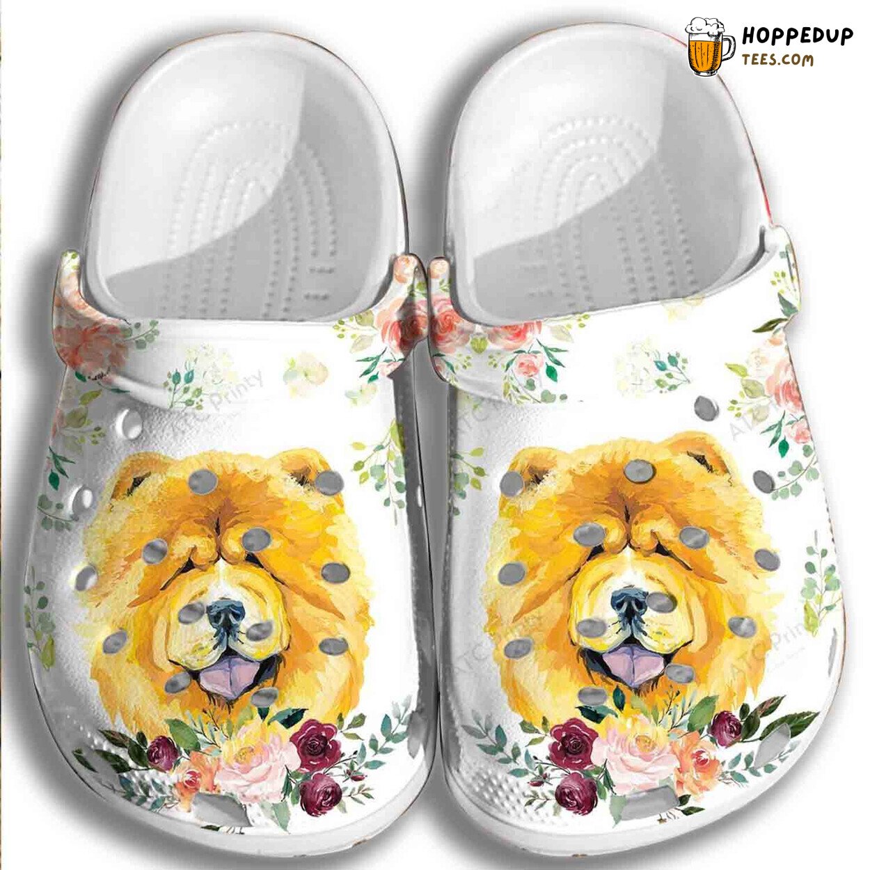 Yellow Dog Flower Animal Crocbland Clog Gift Son Daughter Special