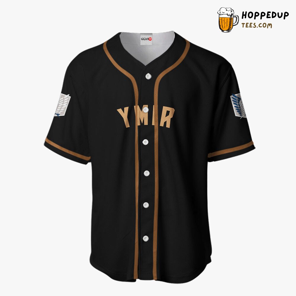 Ymir Distinctive Unique Anime Design Baseball Jersey Collection Edition