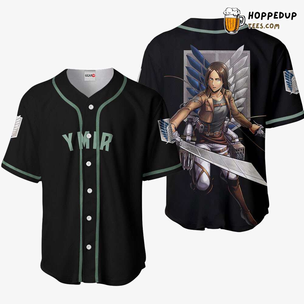 Ymir Final Edition Distinctive Anime Design Baseball Jersey Unique Style Ymir Final Edition Distinctive Anime Design Baseball Jersey Unique Style