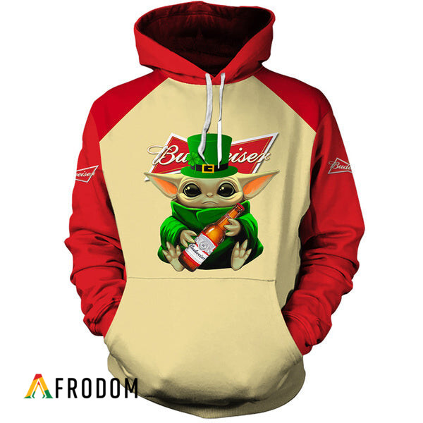 Yoda Budweiser St Patrick Day Hoodie HU