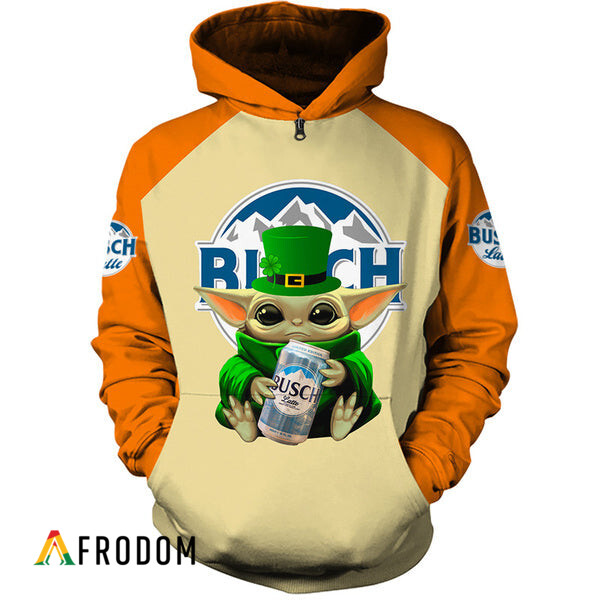 Yoda Busch Latte St Patrick Day Hoodie HU
