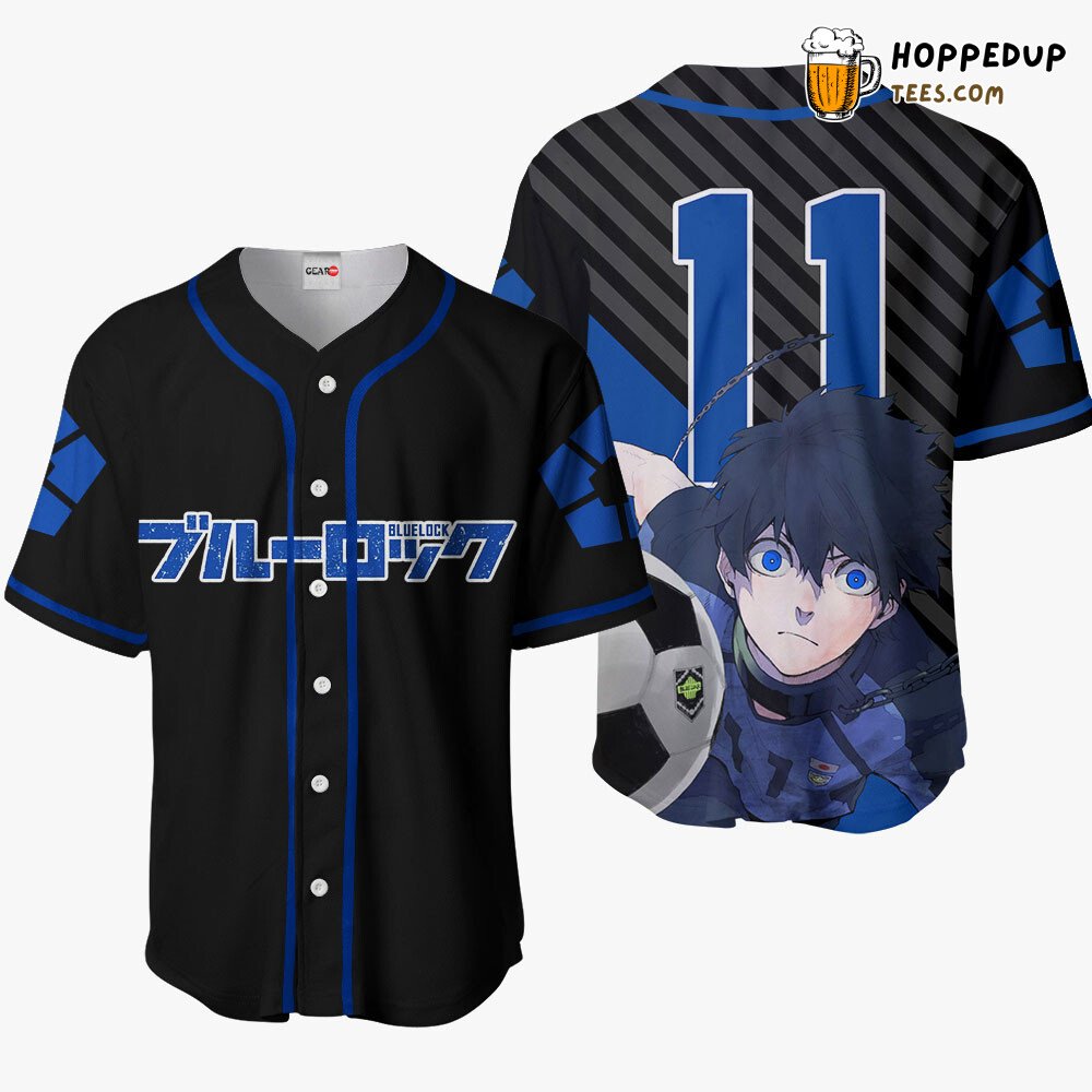 Yoichi Isagi Unique Anime Baseball Jersey Distinctive Exclusive Design