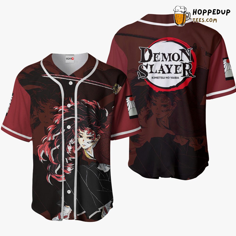 Yoriichi Tsugikuni Distinctive Anime Collection Design Baseball Jersey Unique