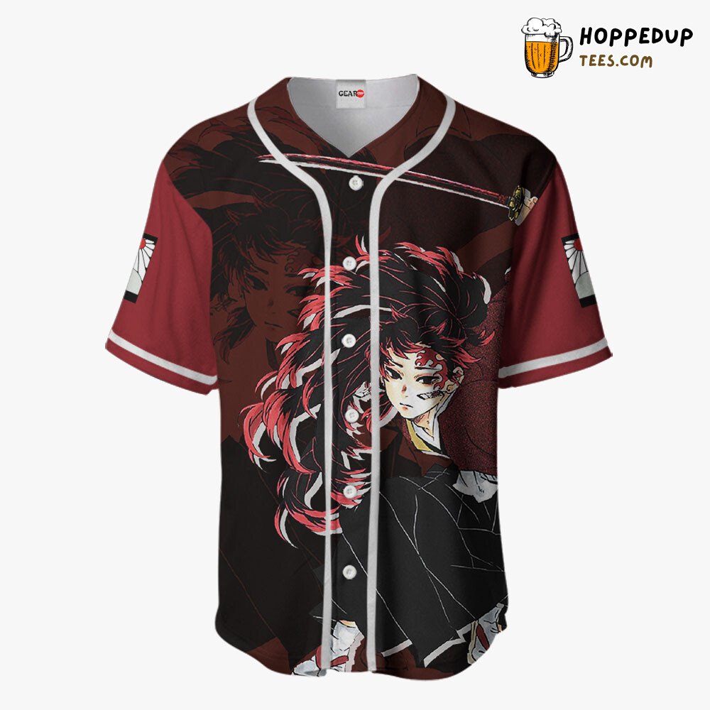Yoriichi Tsugikuni Distinctive Anime Collection Design Baseball Jersey Unique