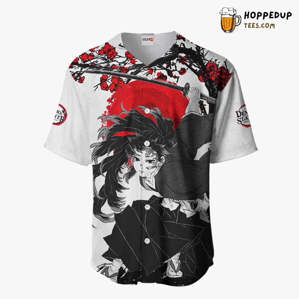 Yoriichi Tsugikuni Japan Unique Design Baseball Jersey Distinctive Edition