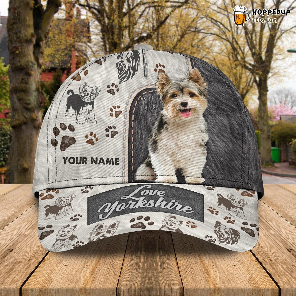 Yorkshire Lovers 3D Classic Cap Personalized Name Unique Design Style