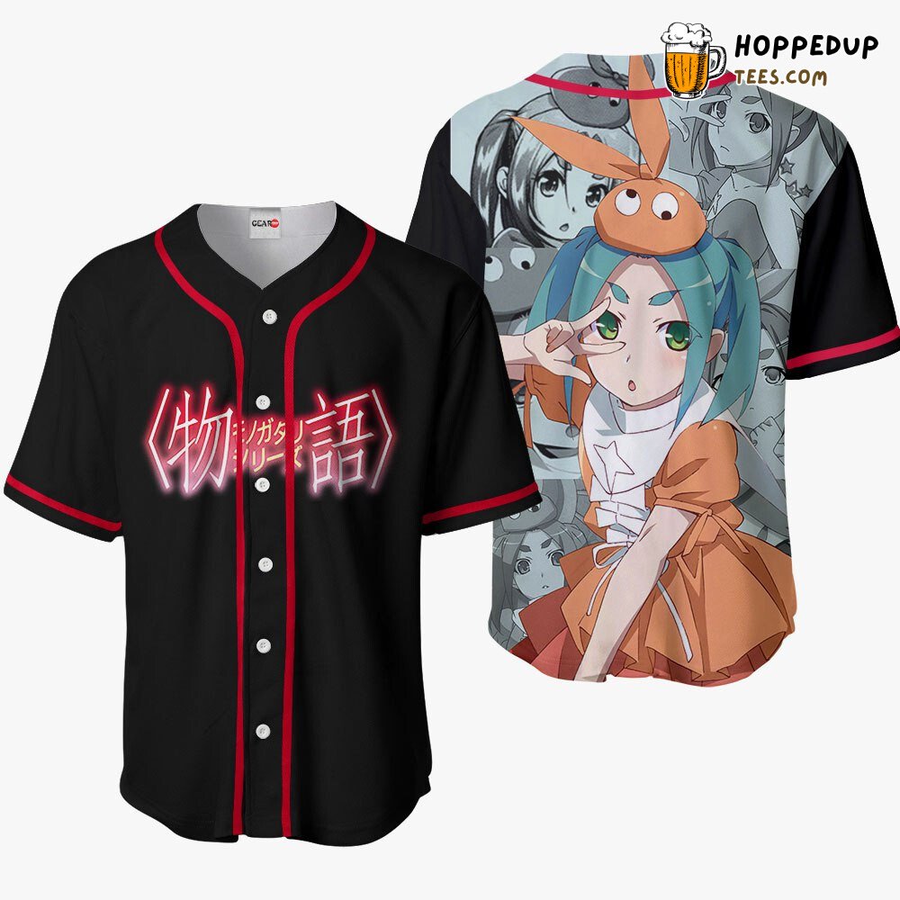 Yotsugi Ononoki Anime Baseball Jersey Unique Distinctive Design Collection
