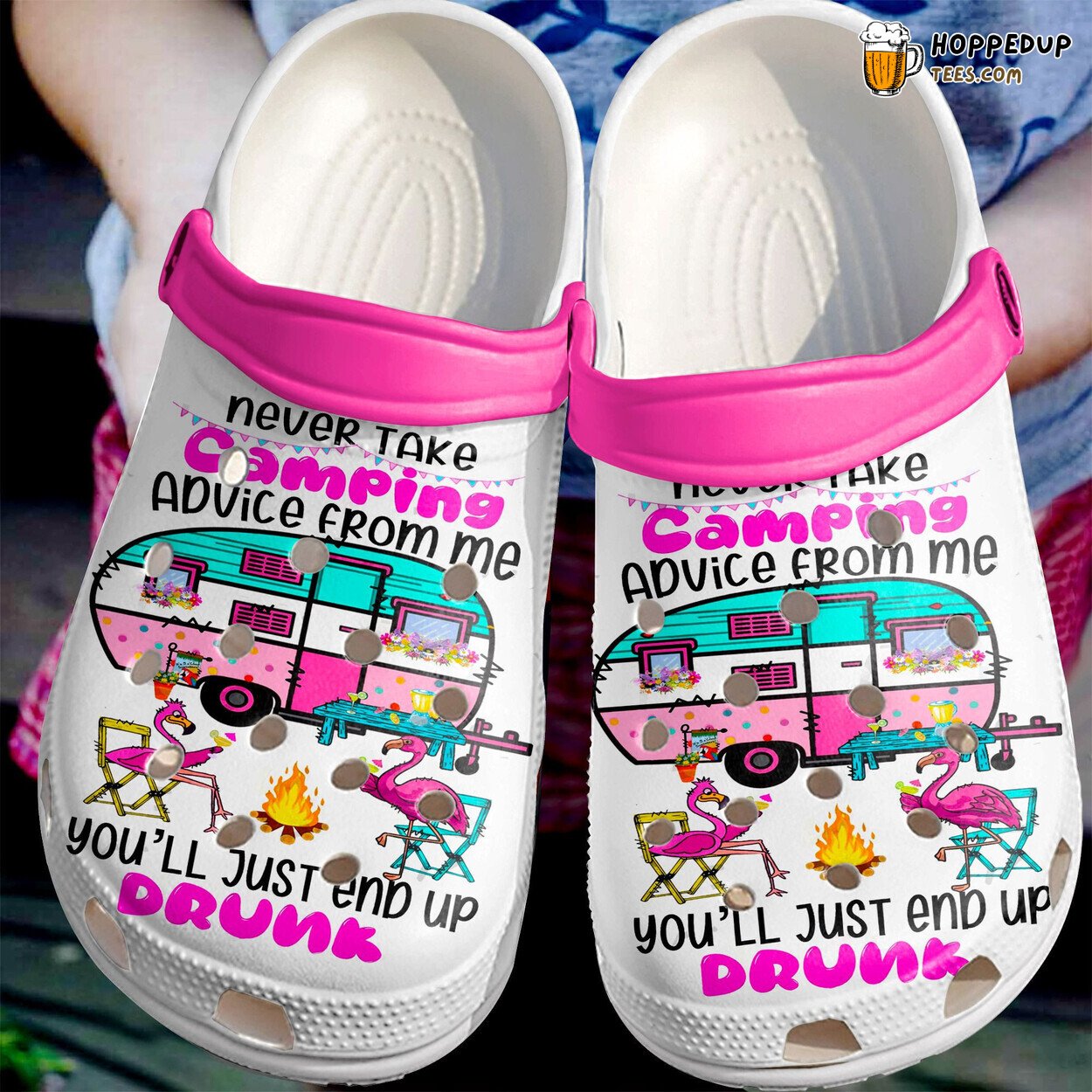 You’ll Just End Up Drunk Flamingo Themed Custom Shoes Birthday Gift Women Girls
