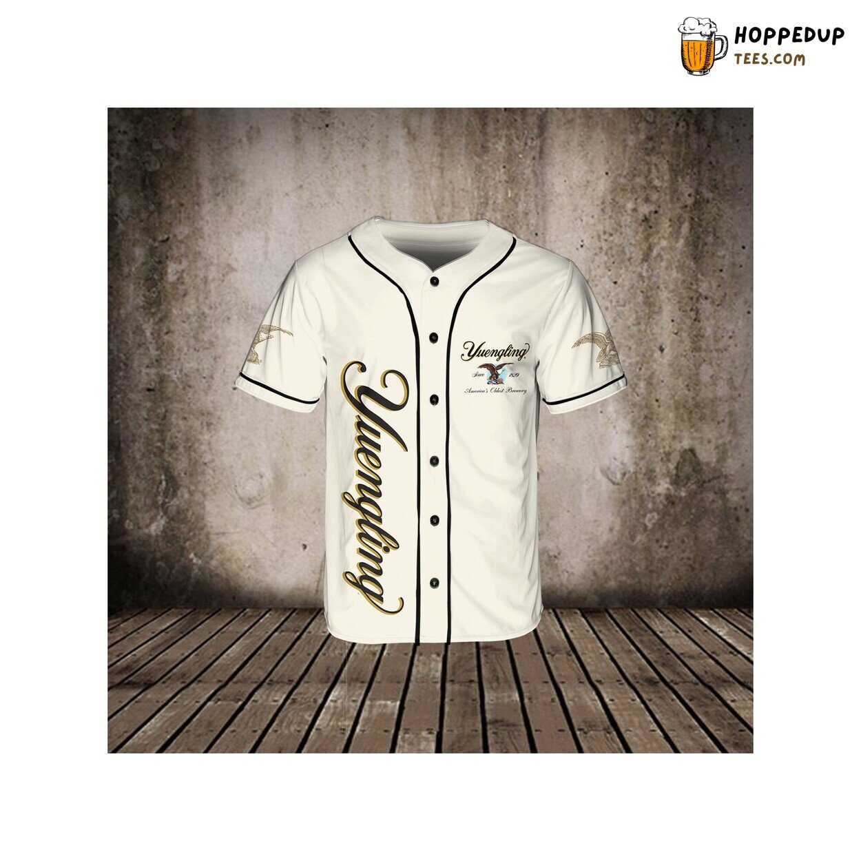 Yuengling Beer Baseball Jersey T Shirt Vodka Beer Lovers Unique Design