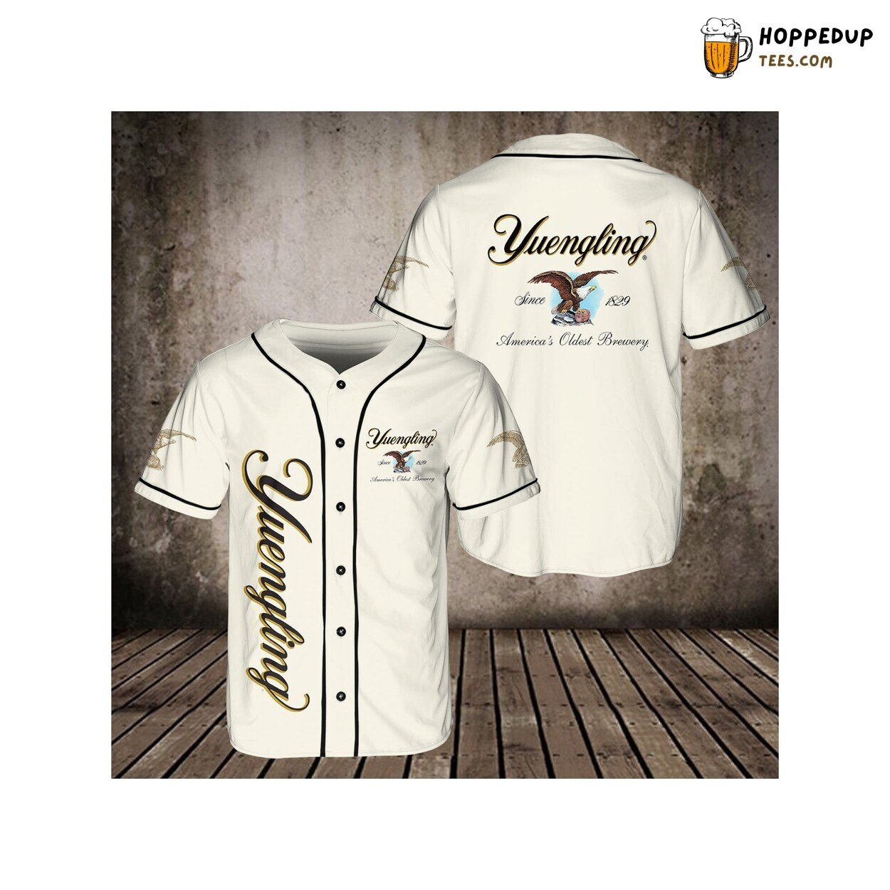Yuengling Beer Baseball Jersey T Shirt Vodka Beer Lovers Unique Design