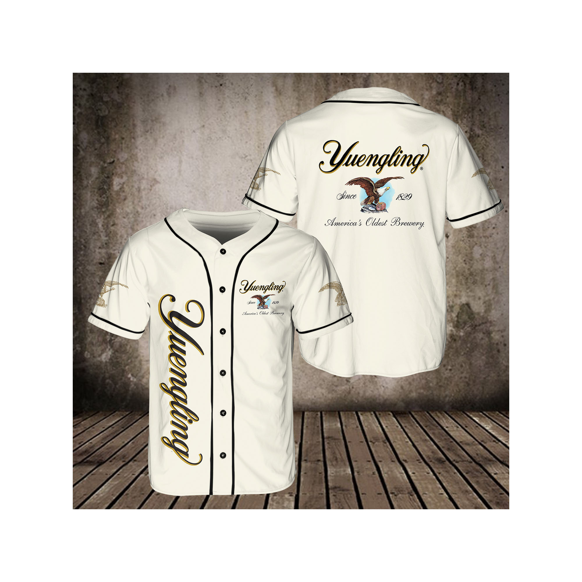 Yuengling Beer Lovers Baseball Jersey HU