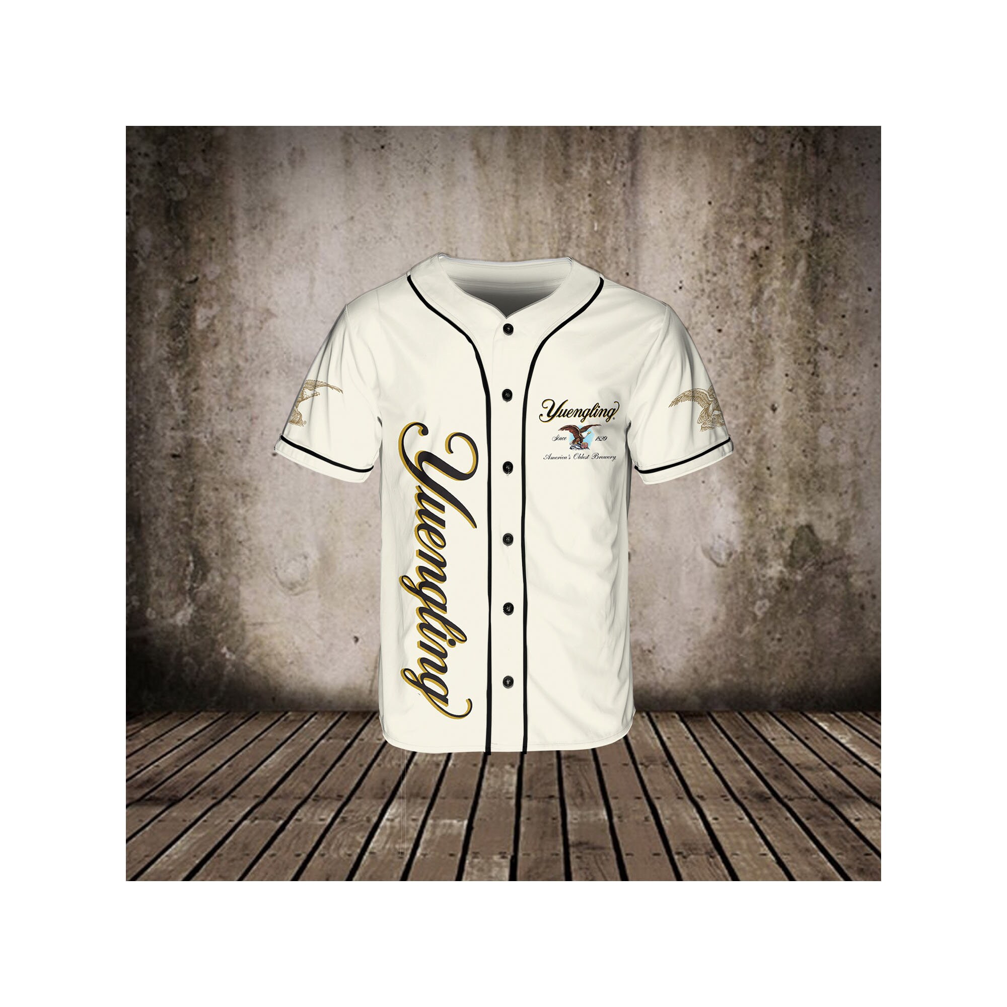 Yuengling Beer Lovers Baseball Jersey HU