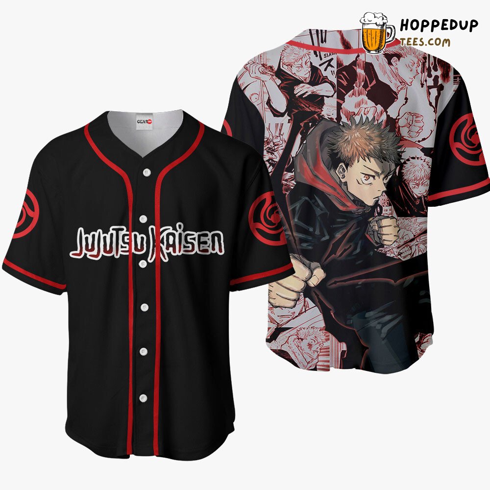 Yuji Itadori Anime Baseball Jersey Unique Design Distinctive Edition