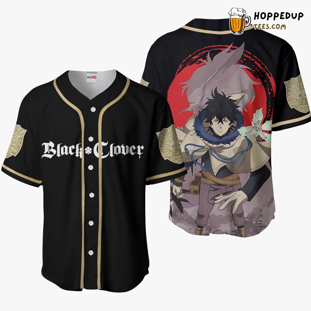 Yuno Grinberryall Anime Baseball Jersey Unique Distinctive Shirt Design Yuno Grinberryall Anime Baseball Jersey Unique Distinctive Shirt Design
