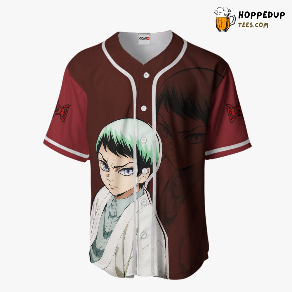 Yushiro Unique Distinctive Anime Baseball Jersey Collection Design Style