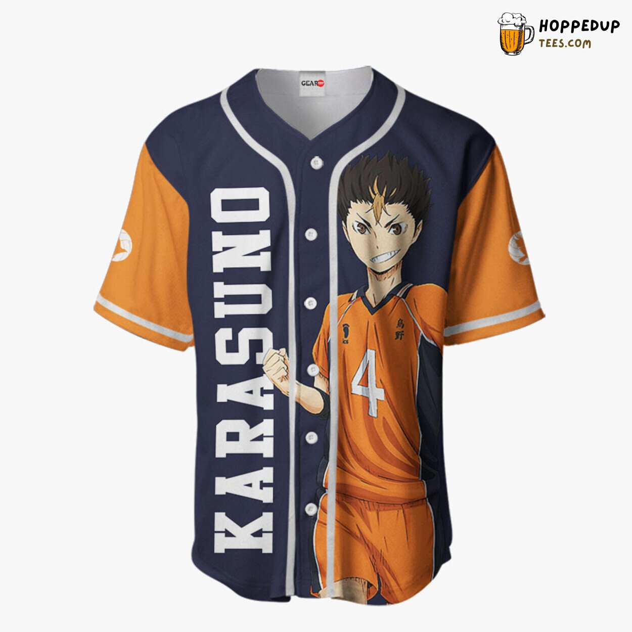 Yuu Nishinoya Distinctive Anime Design Baseball Jersey Unique Collection