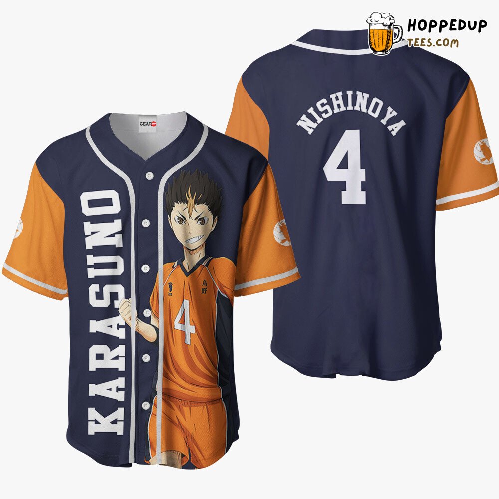 Yuu Nishinoya Distinctive Anime Design Baseball Jersey Unique Collection Yuu Nishinoya Distinctive Anime Design Baseball Jersey Unique Collection