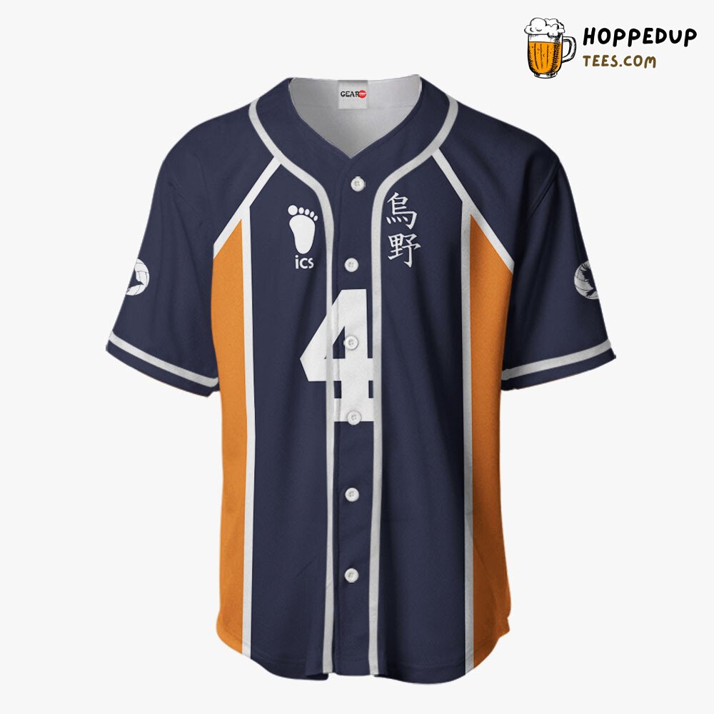 Yuu Nishinoya Distinctive Design Baseball Jersey Costume Unique Collection