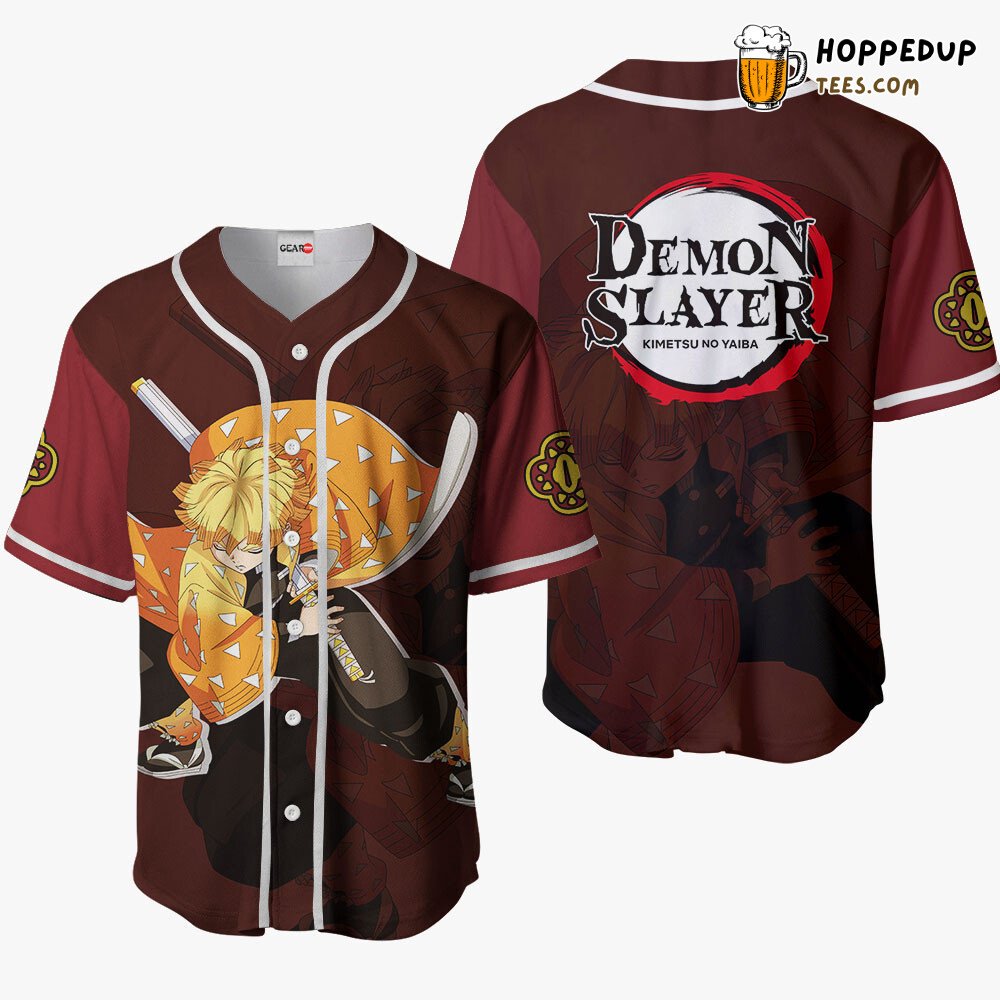 Zenitsu Unique Collection Design Distinctive Edition Baseball Jersey Style