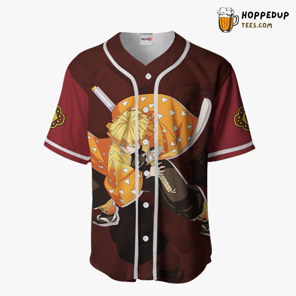 Zenitsu Unique Collection Design Distinctive Edition Baseball Jersey Style